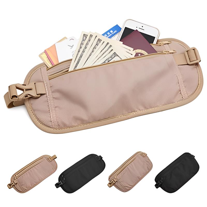 Money Belt Hidden - Sac banane antivol invisible pour la