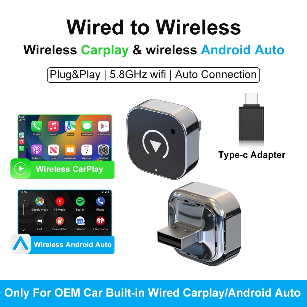 Travel Adapter Universal - FLIXIVI 2026 Adaptateur CarPlay sans fil