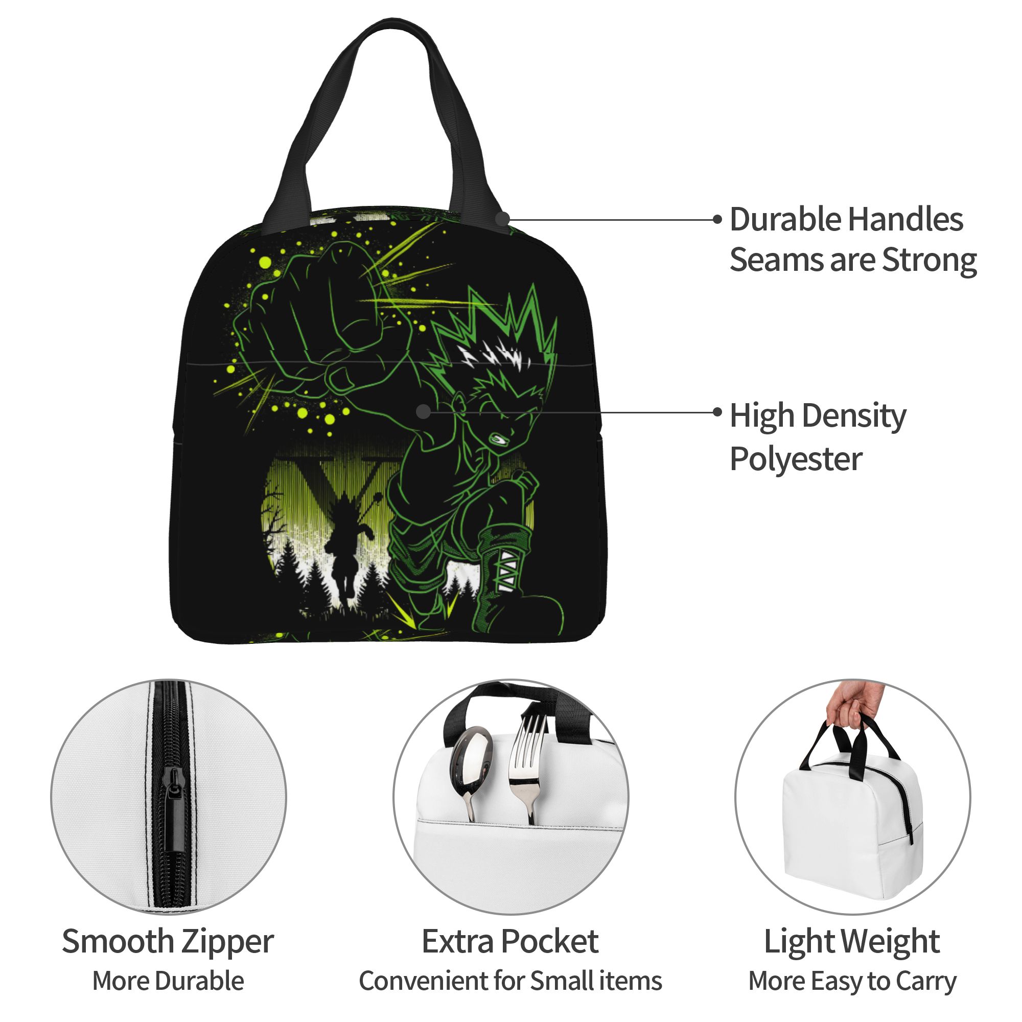 Xbox Travel Accessories - Sac à lunch isotherme personnalisé H-Hunters
