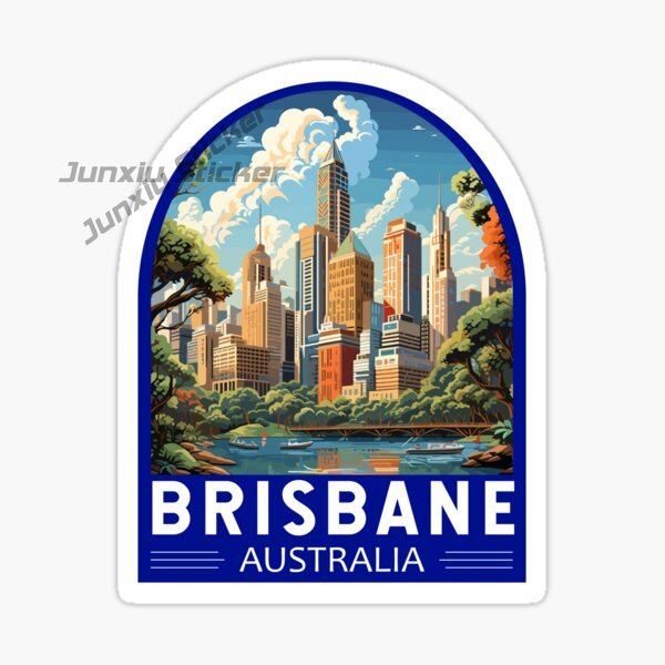 Travel Accessories Australia - Autocollant de voiture auto-adhésif en vinyle
