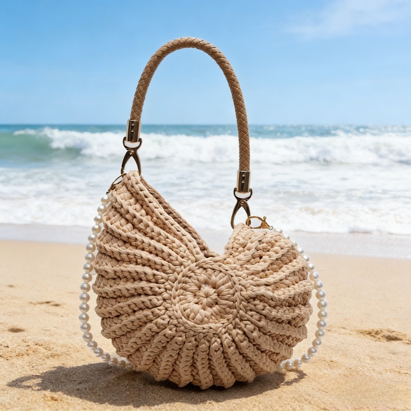 Travel Accessories And Bags - Sac à main en coquillage, grande