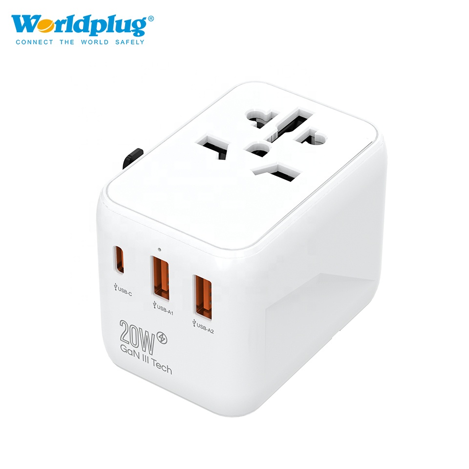 Travel Adapter Universal - Adaptateur de prise murale multi-prises Type