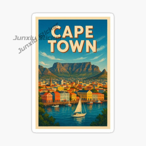 Travel Accessories South Africa - Autocollant de voiture en vinyle Cape