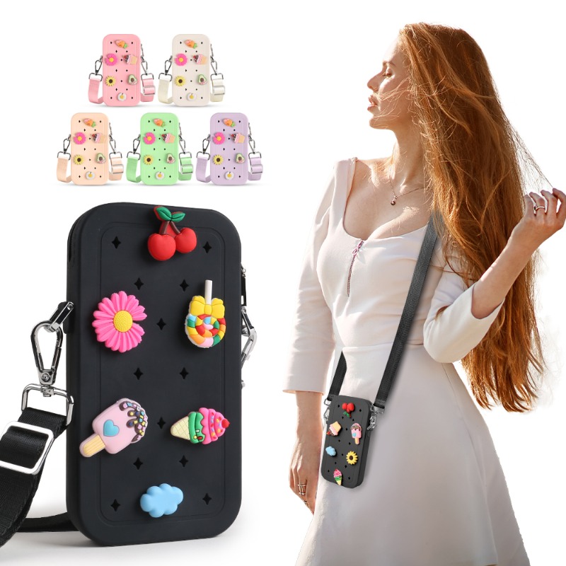 Travel Z - Sac bandoulière multifonction portable en silicone,