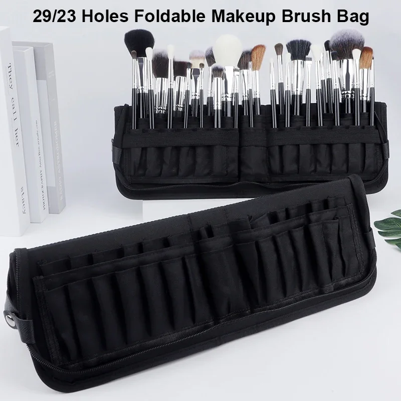 Travel Z - 29/23 trous pliable maquillage brosse sac