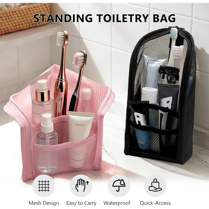 Trousse de toilette en maille  - Travel Z avis et prix