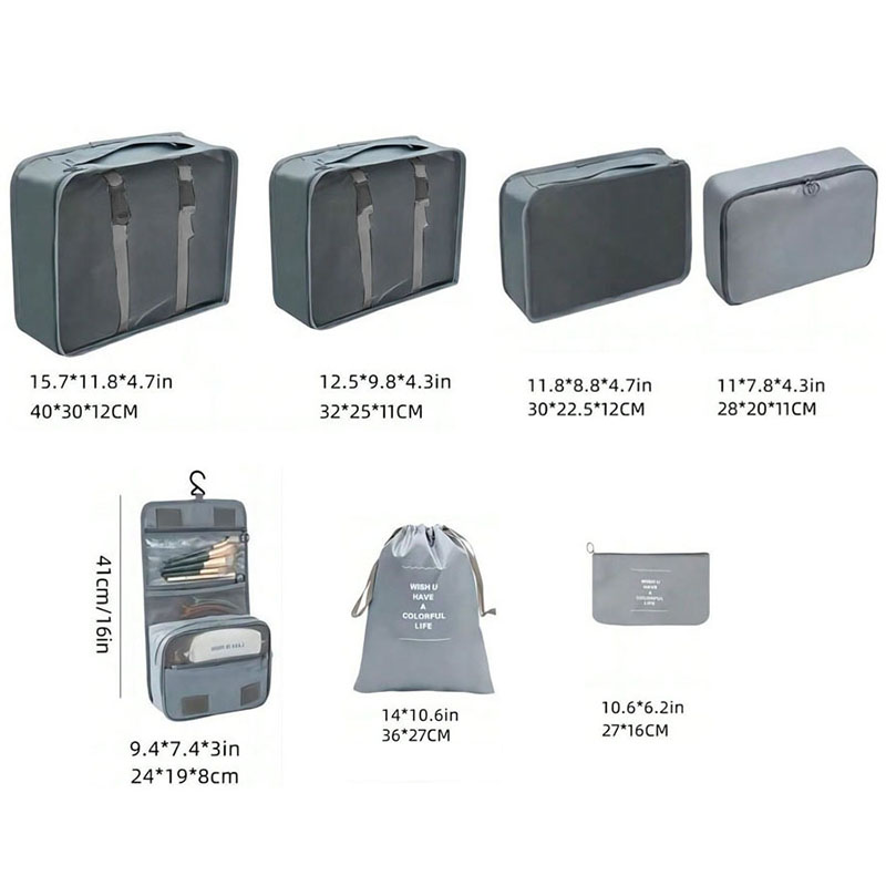 Ensemble de cubes de rangement - Travel Packing Cube avis et prix