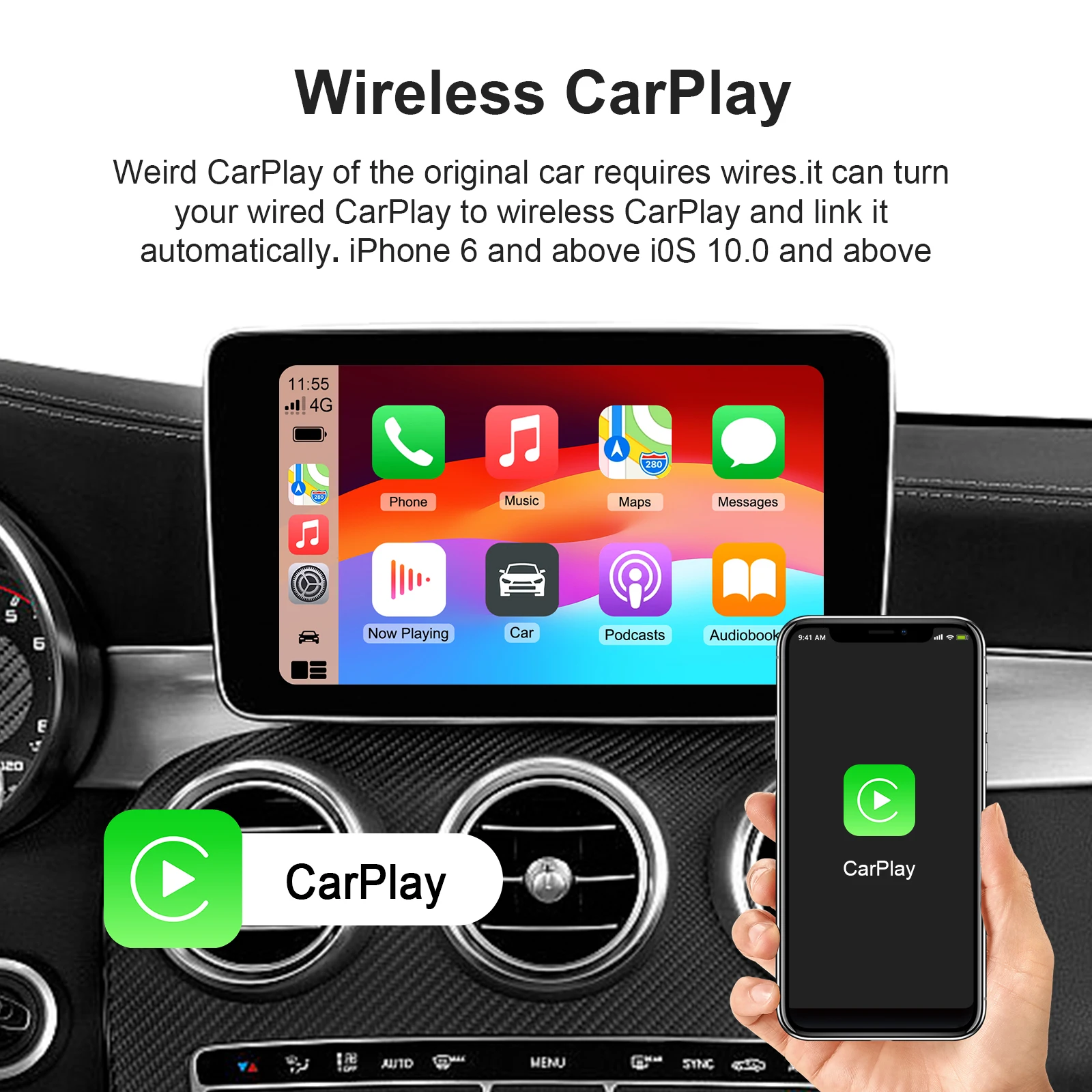 Boîtier AI CarPlay Android 11  - Travel Adapter Universal avis et prix