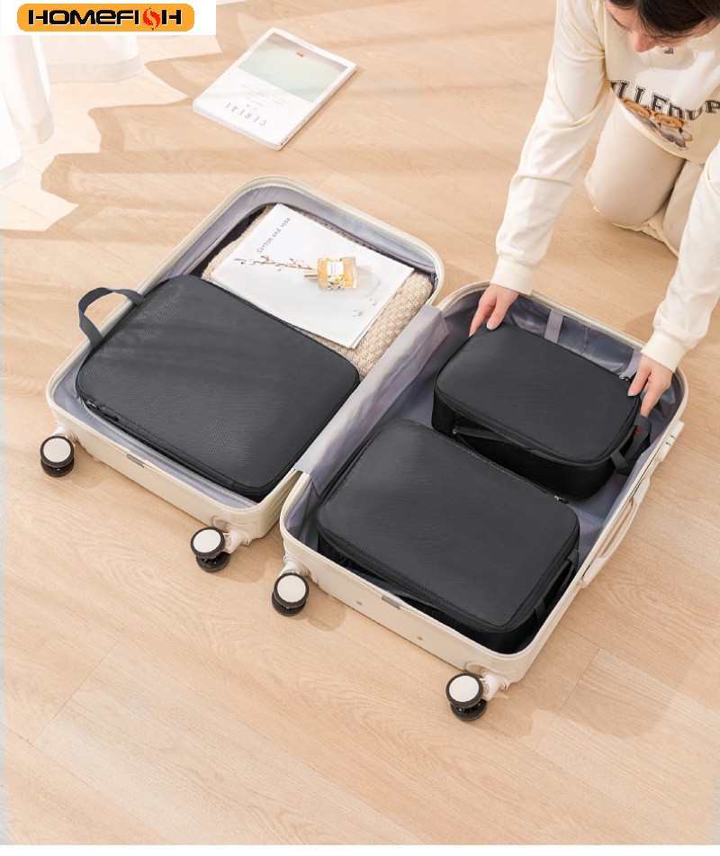 HOMEFISH 3 pièces/ensemble Sac - Travel Packing Cube avis et prix