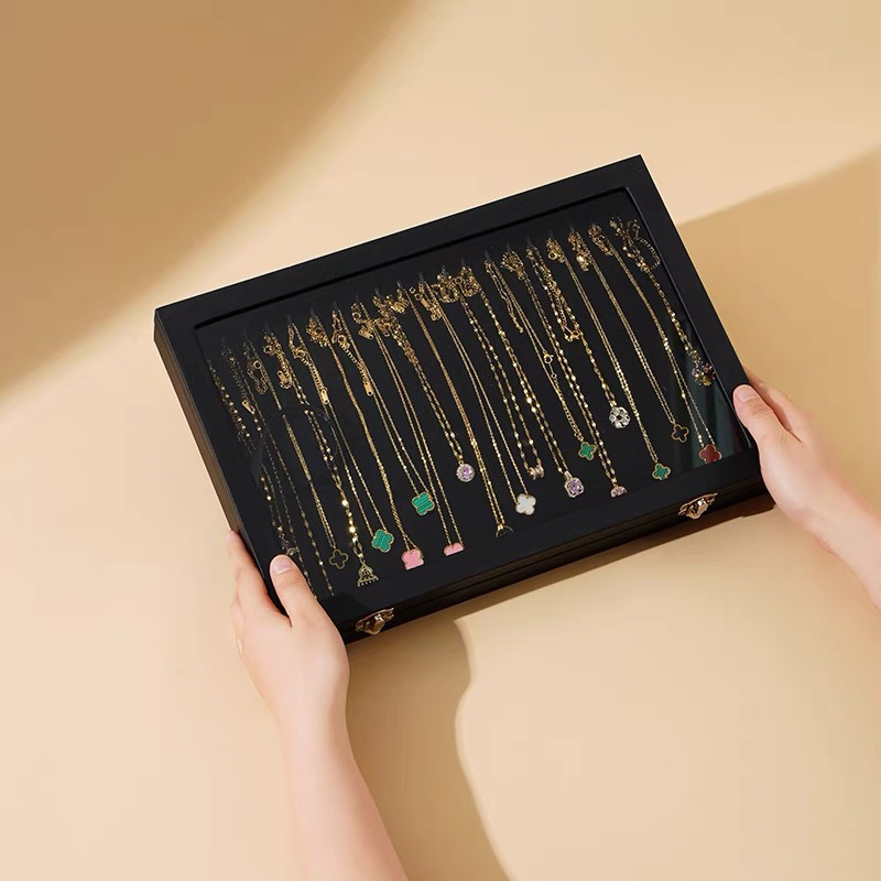 Boîte à bijoux en bois pour ma - Travel Accessories Jewelry avis et prix