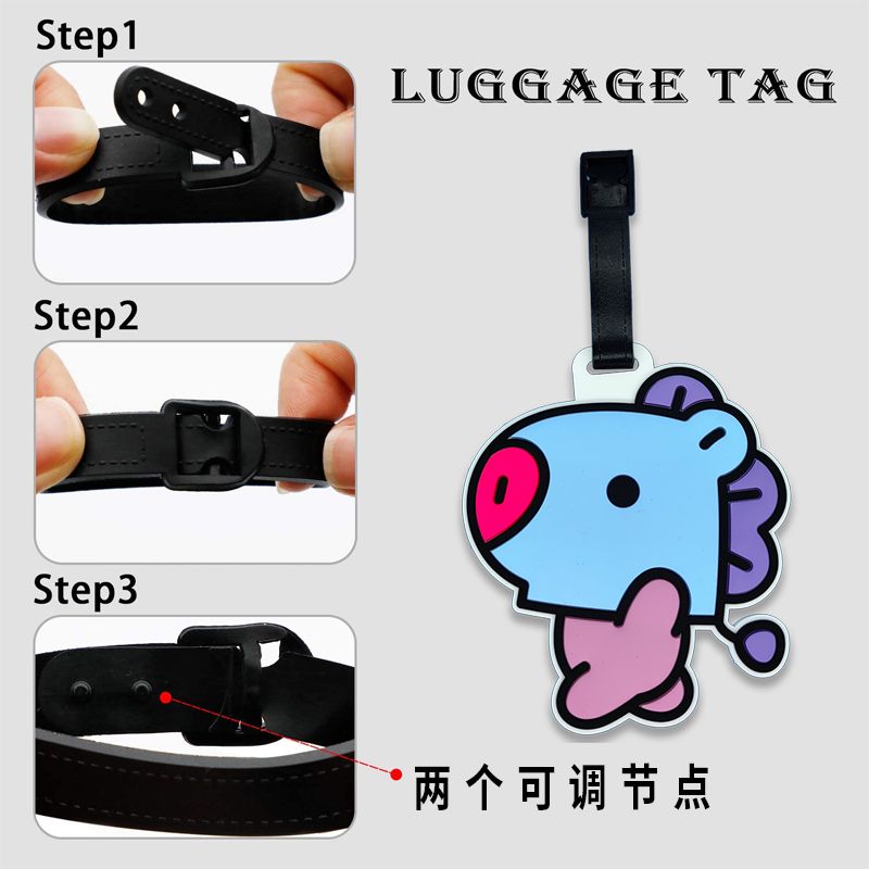 Porte-clés mignon BT21, étique - Travel Accessories Unisex avis et prix