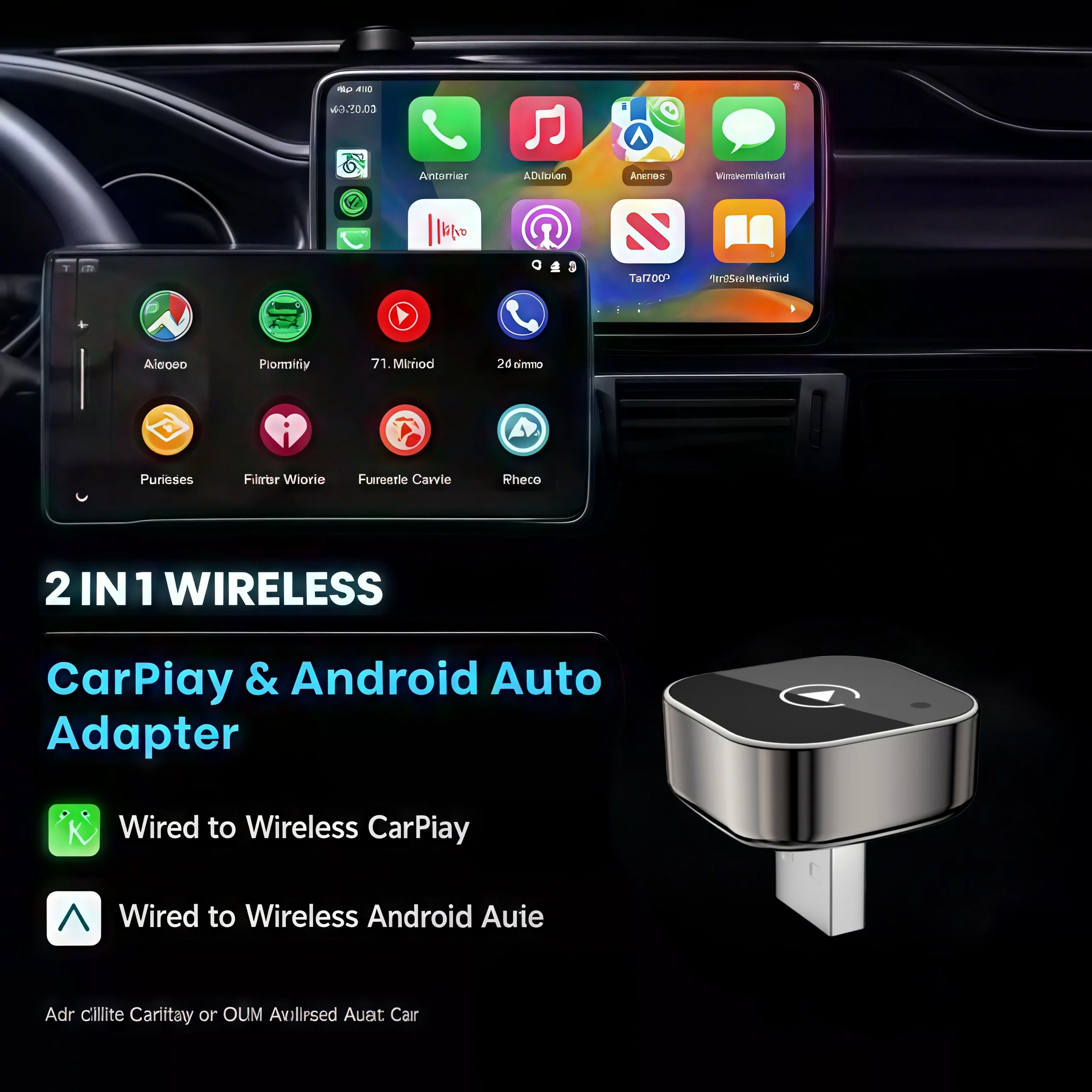 Nouvel adaptateur sans fil Car - Travel Adapter Universal avis et prix