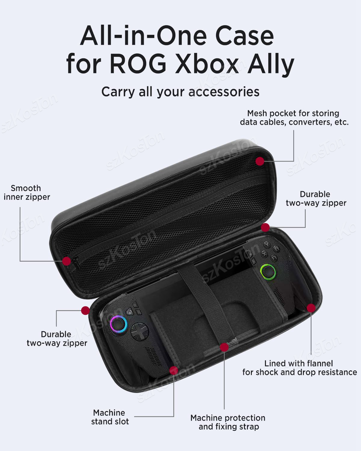 Sac de rangement Portable en P - Xbox Travel Accessories avis et prix