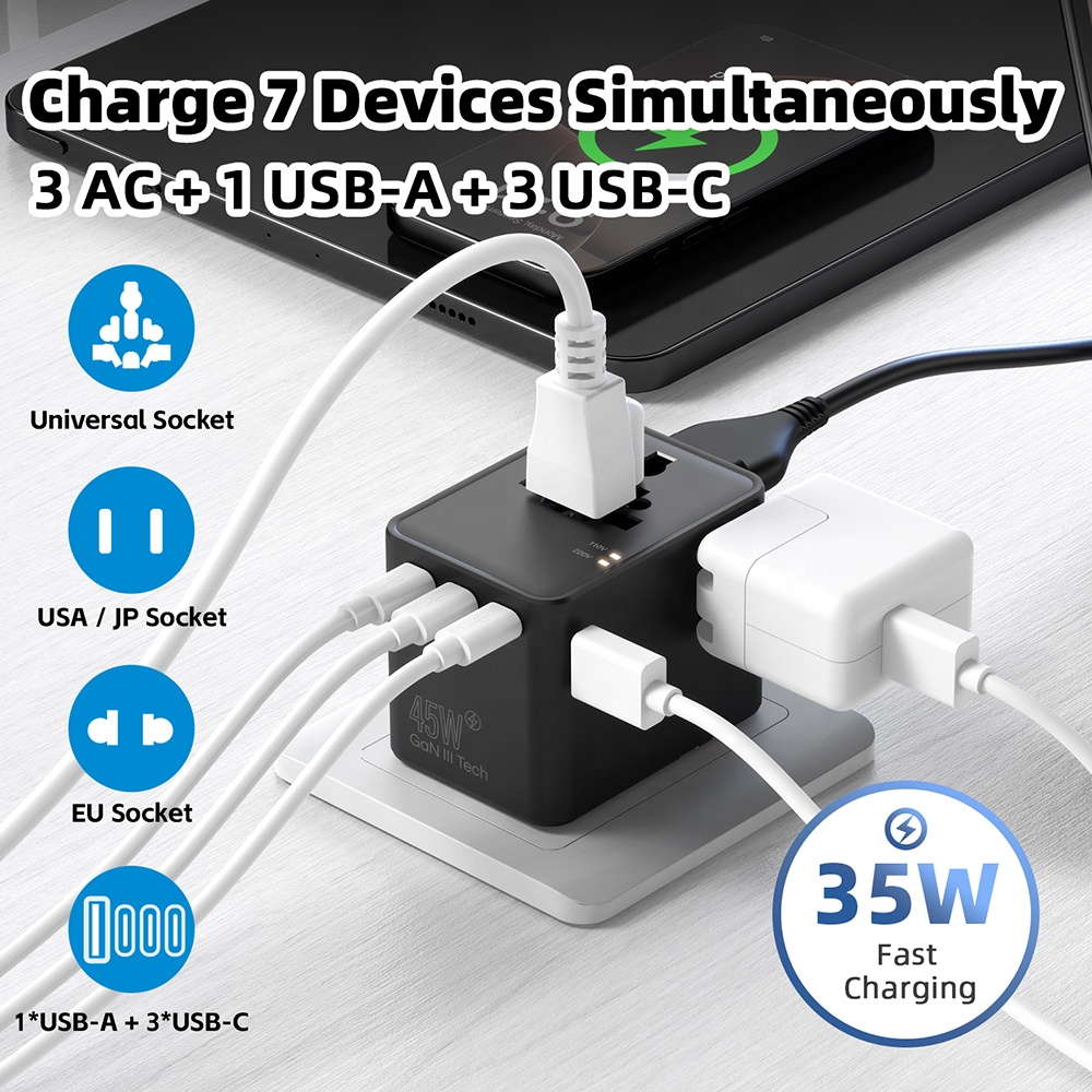 Adaptateur de voyage universel - Travel Adapter Universal avis et prix