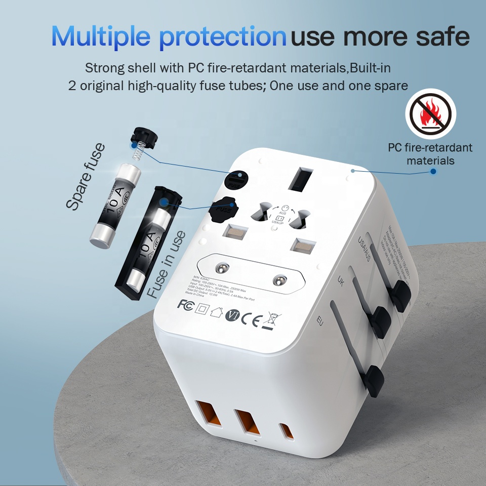 Adaptateur de prise murale mul - Travel Adapter Universal avis et prix