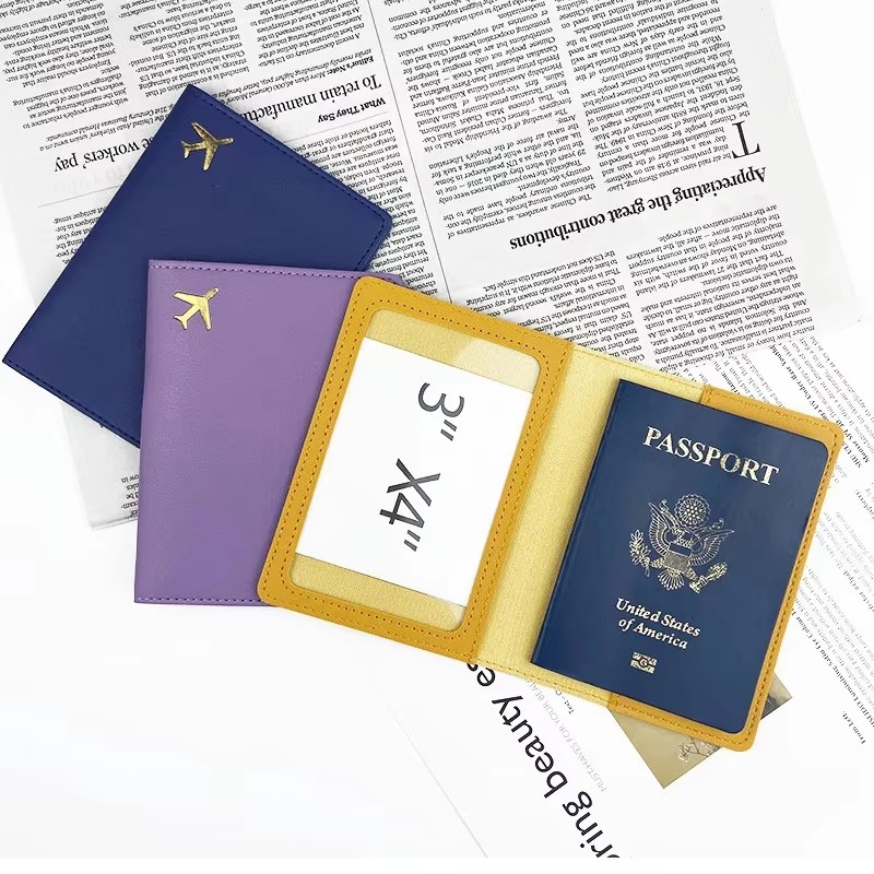 Porte-passeport en cuir PU dor - Travel Accessories To Sew avis et prix