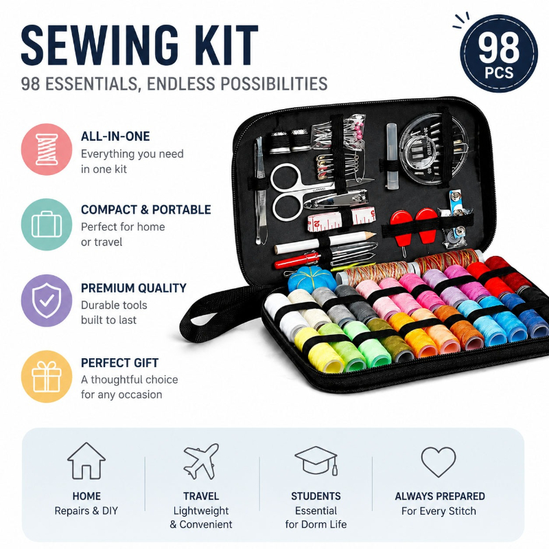 Ensemble d'accessoires de cout - Travel Accessories To Sew avis et prix