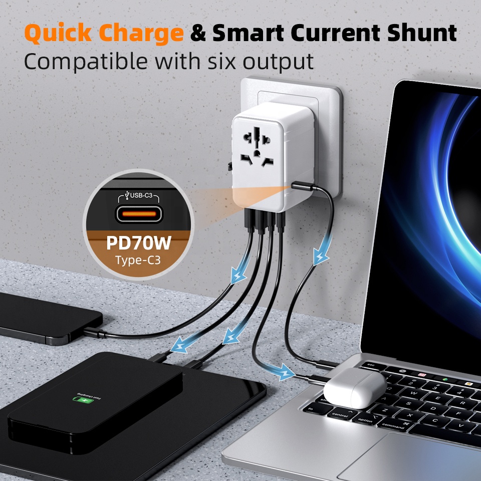 Adaptateur de prise murale uni - Travel Adapter Universal avis et prix