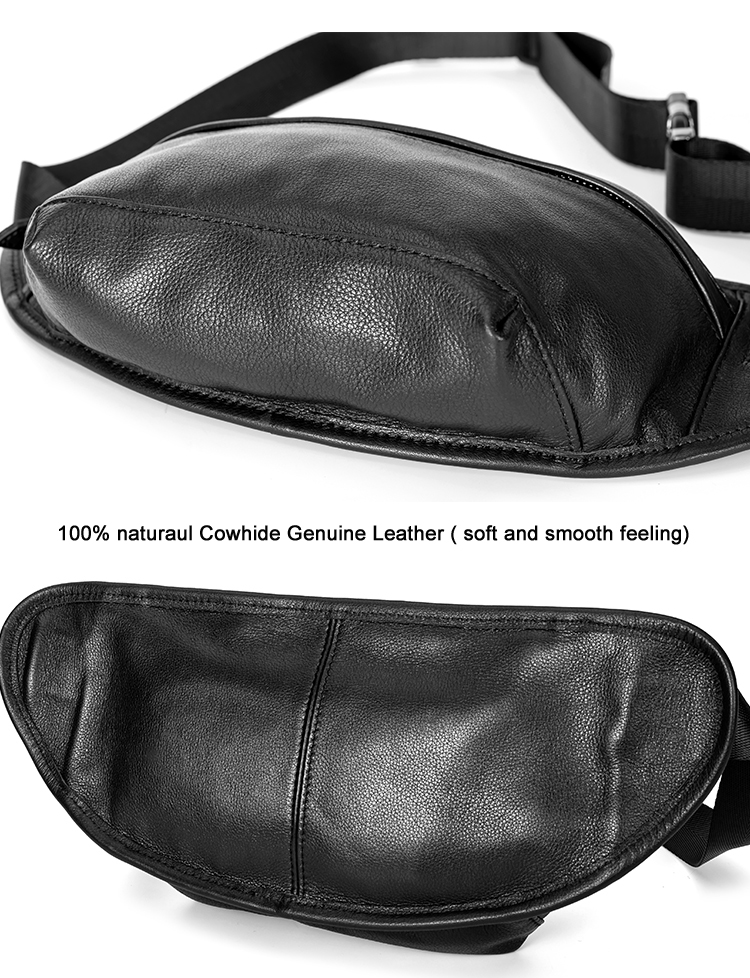 Sac banane en cuir véritable p - Money Belt Hidden avis et prix