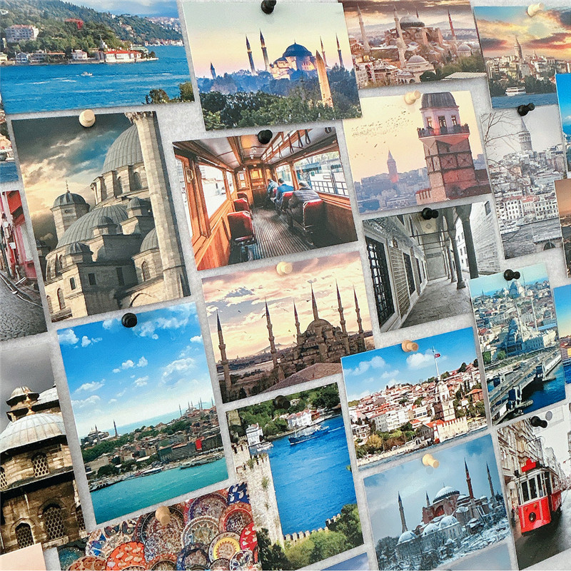 30 pièces 10x14cm voyage paysa - Travel Z avis et prix