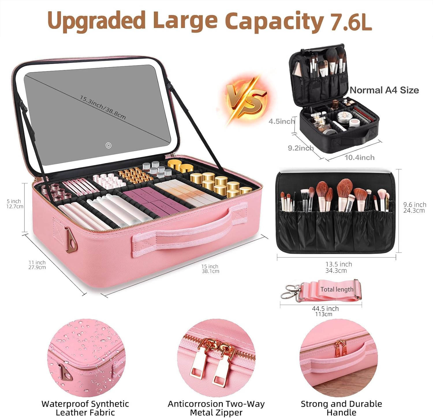 Trousse de maquillage grande c - Travel Z avis et prix